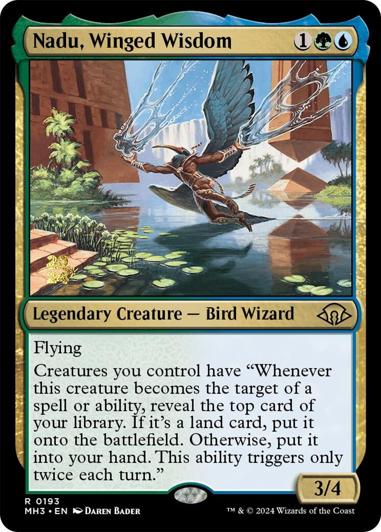 Nadu Winged Wisdom (193) [PRE] - MTG Single