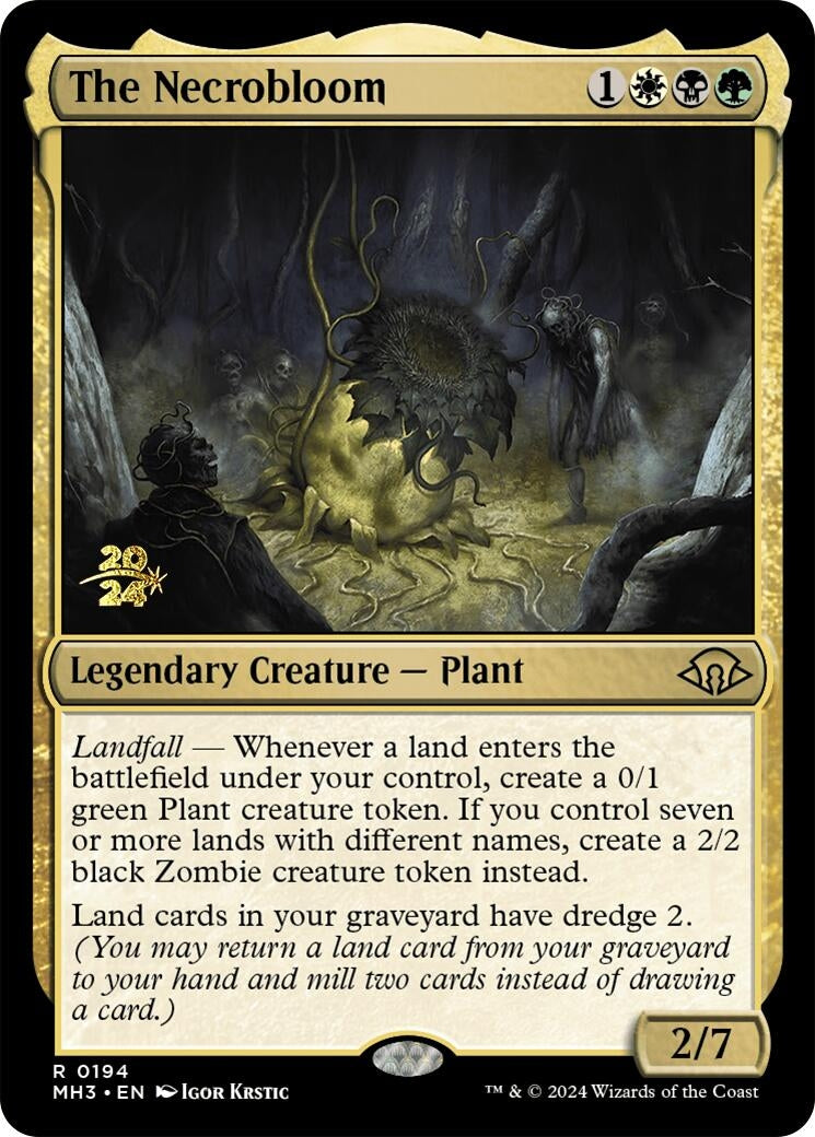 The Necrobloom (194) [PRE] - MTG Single