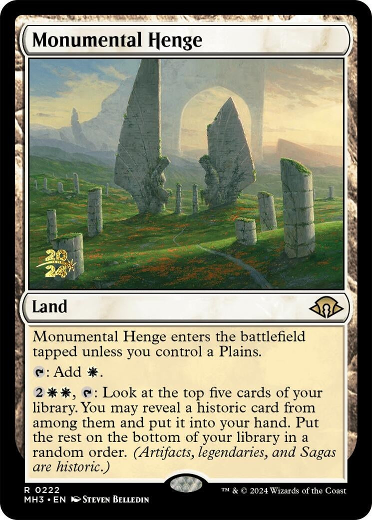 Monumental Henge (222) [PRE] - MTG Single