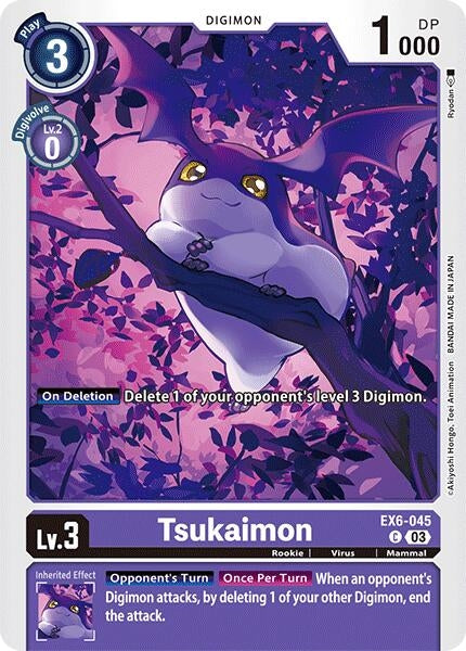 Tsukaimon (6045) [EX06] - Digimon Card Game Single