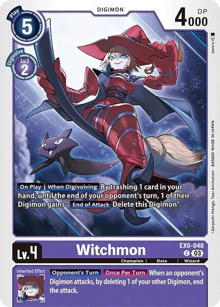Witchmon (6048) [EX06] - Digimon Card Game Single