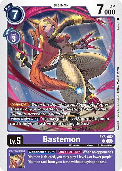 Bastemon (6052) [EX06] - Digimon Card Game Single