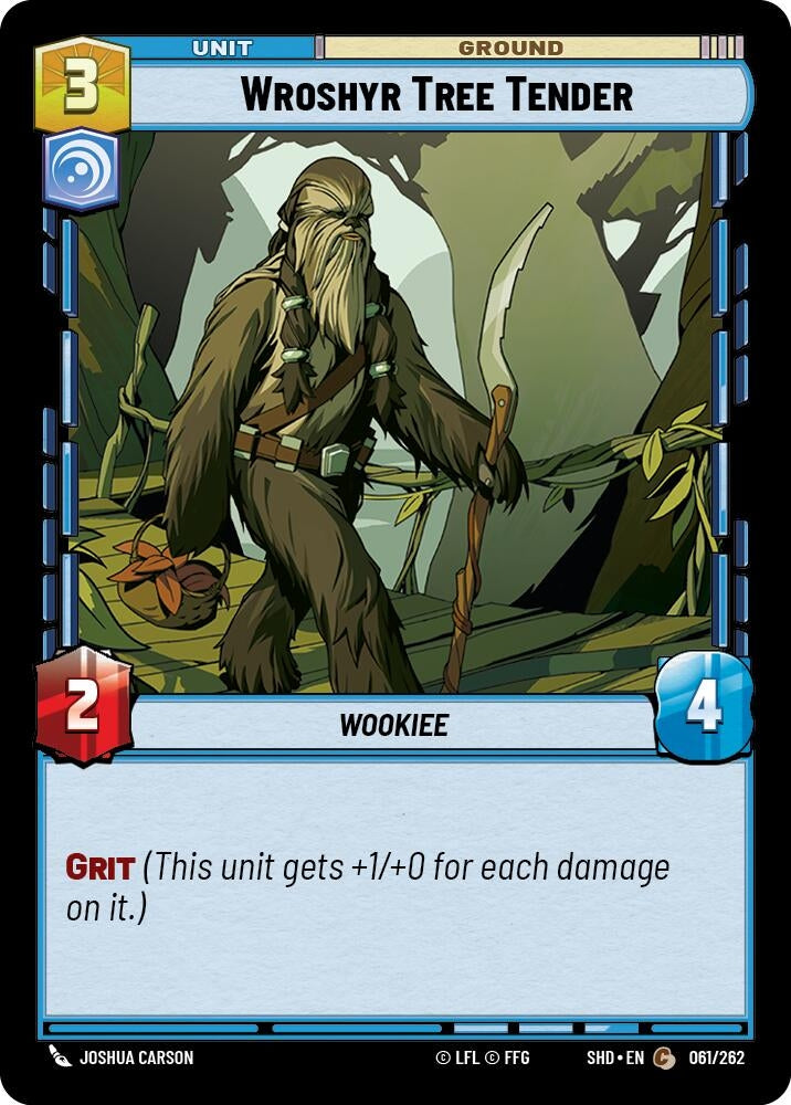 Wroshyr Tree Tender (61) (SHD) - Star Wars: Unlimited Single