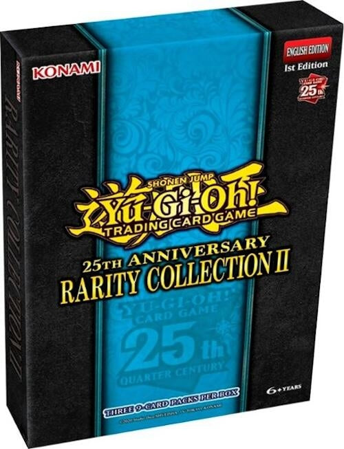 25th Anniversary Rarity Collection II Mini Box (Retail Exclusive) (RA02) - YuGiOh Sealed