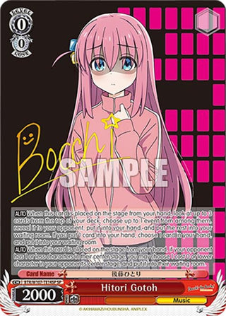 Hitori Gotoh (SP) (10714) [BTR] - Weiss Schwarz Single