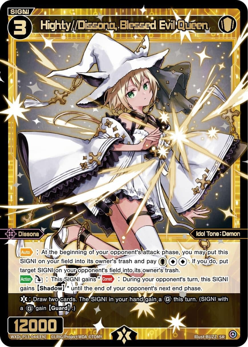 Highty//Dissona Blessed Evil Queen (13044) [WXDi-P13] - WIXOSS Single
