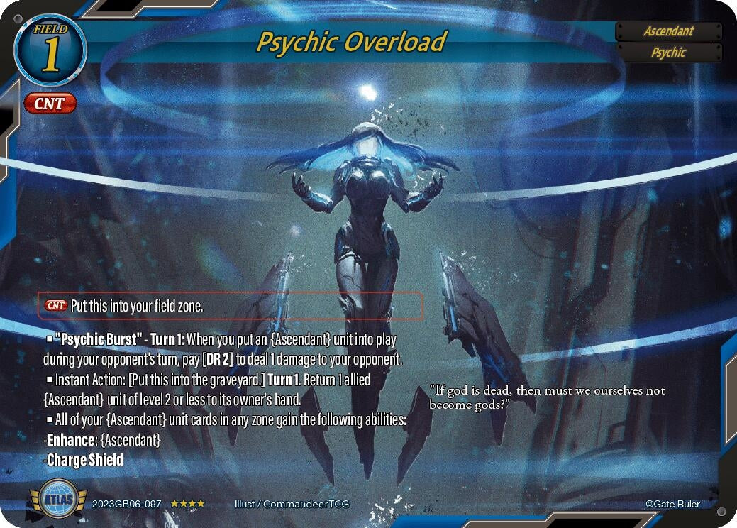 Psychic Overload (2023) - Gate Ruler Single