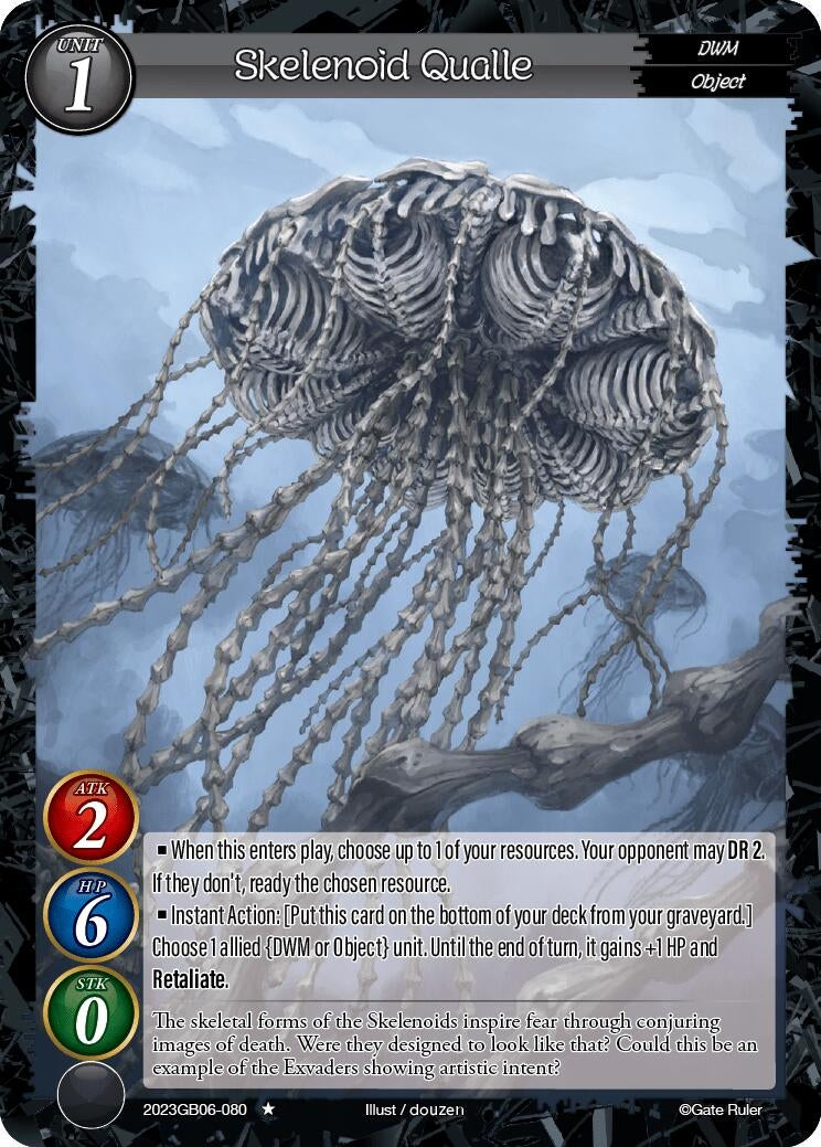 Skelenoid Qualle (2023) - Gate Ruler Single