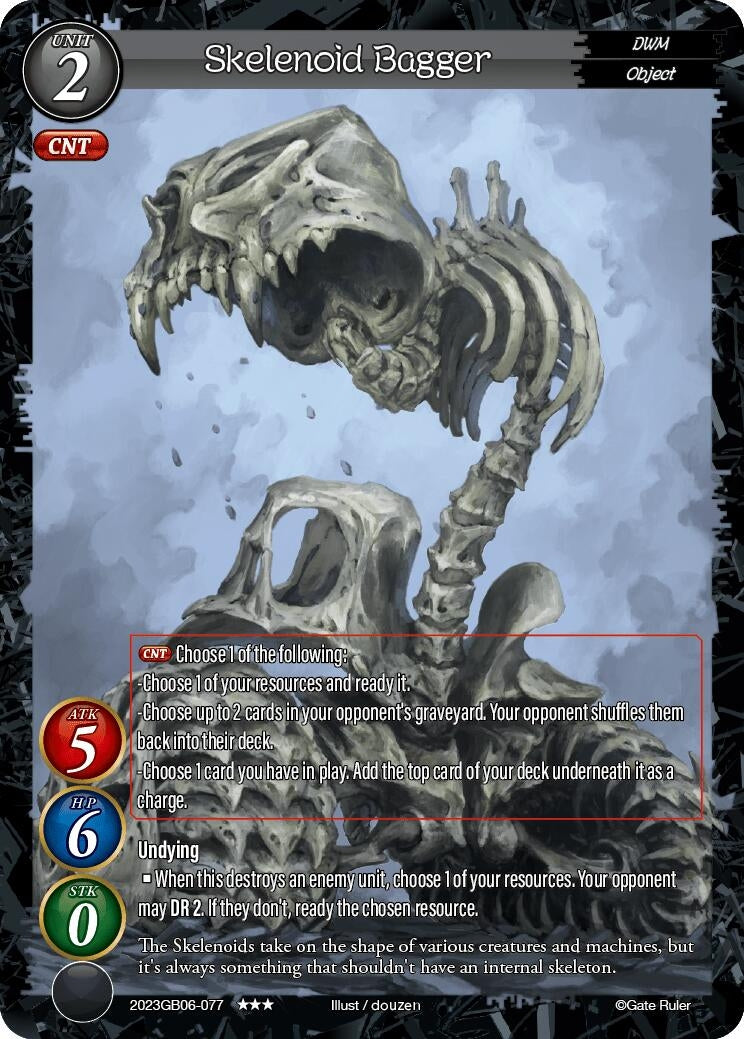 Skelenoid Bagger (2023) - Gate Ruler Single