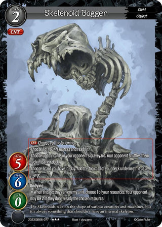 Skelenoid Bagger (2023) - Gate Ruler Single