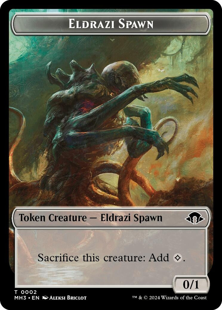 Eldrazi Spawn // Food Double-Sided Token (0) [MH3] - MTG Single