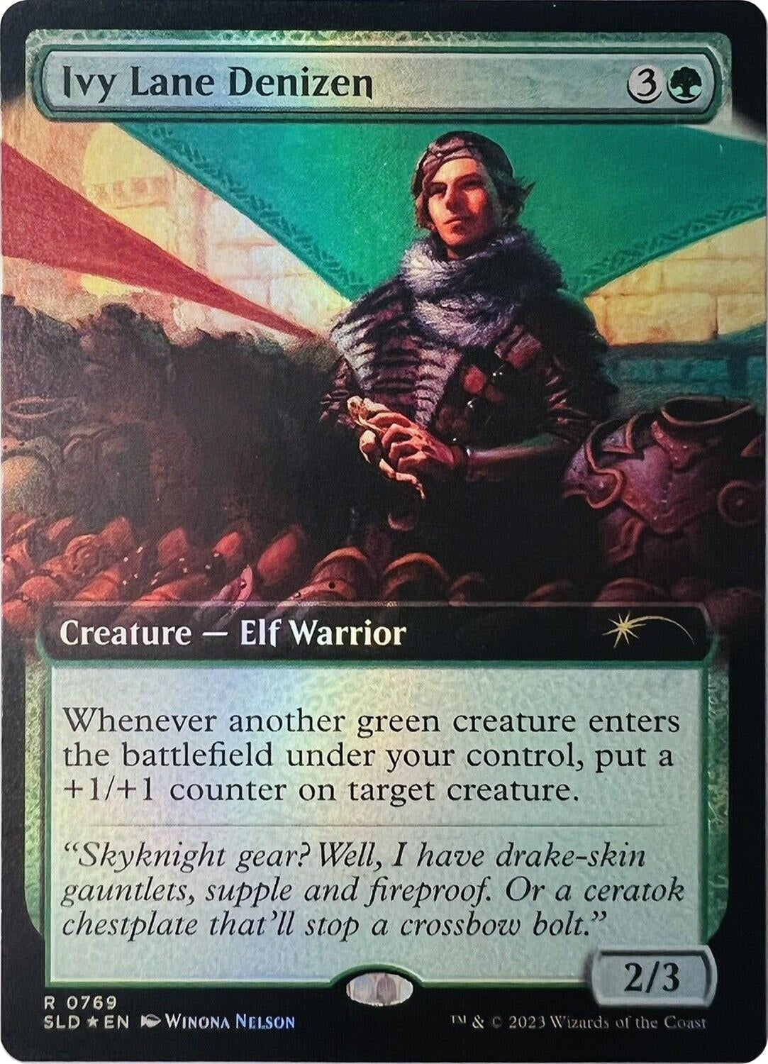Ivy Lane Denizen (Extended Art) (769) [SLD] - MTG Single