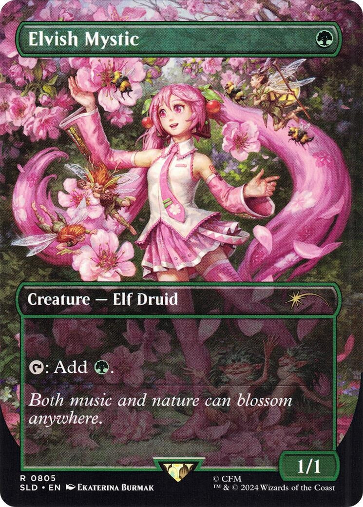 Elvish Mystic (0805) (805) [SLD] - MTG Single