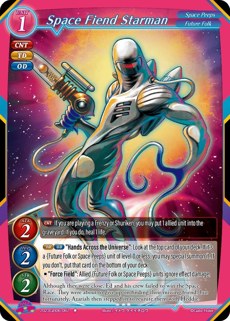 Space Fiend Starman (2023) - Gate Ruler Single
