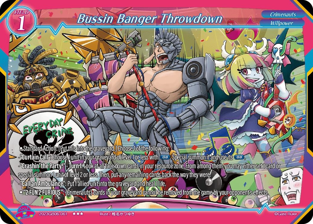 Bussin Banger Throwdown (2023) - Gate Ruler Single