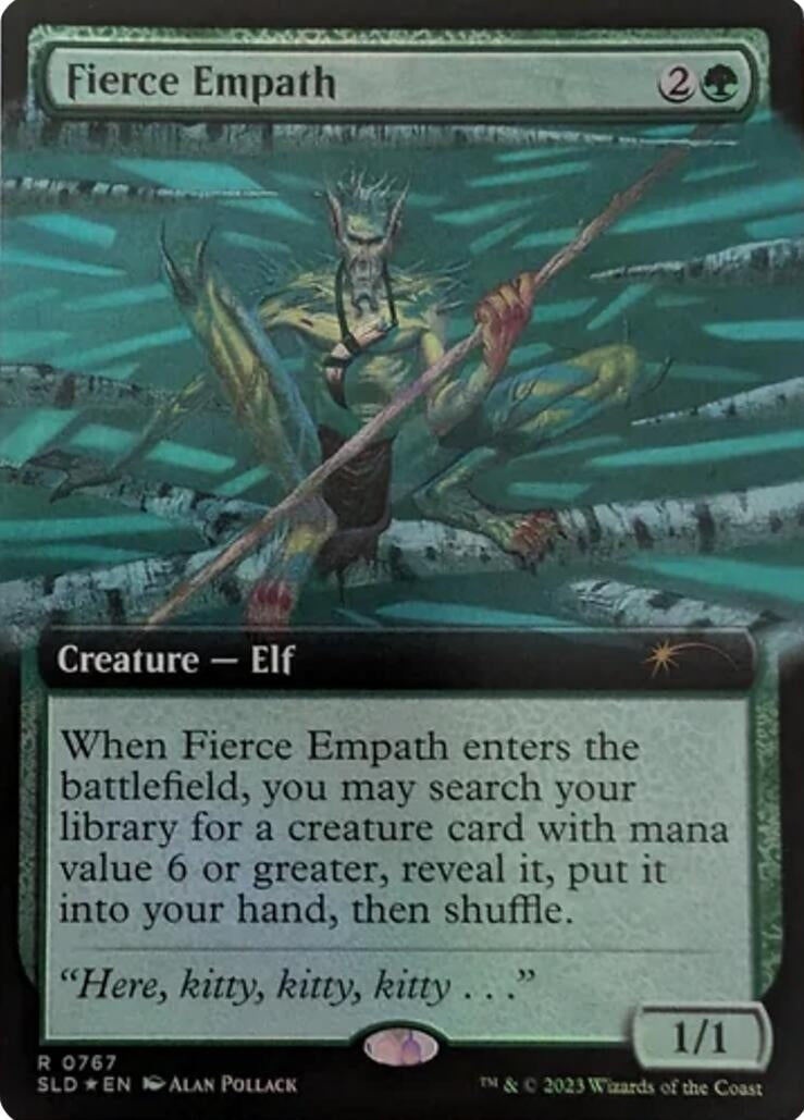 Fierce Empath (Extended Art) (767) [SLD] - MTG Single