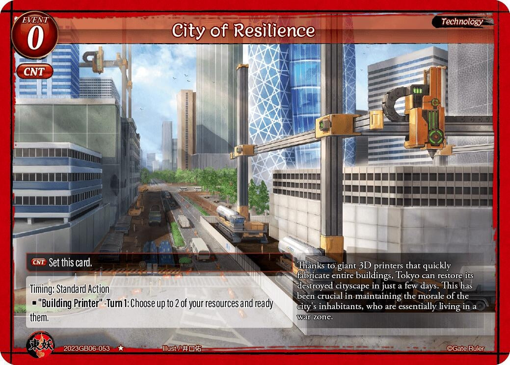 City of Resilience (2023) - Gate Ruler Single