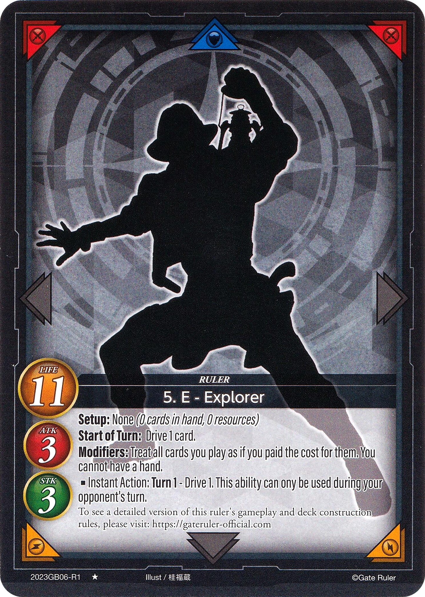 5. E - Explorer (2023) - Gate Ruler Single