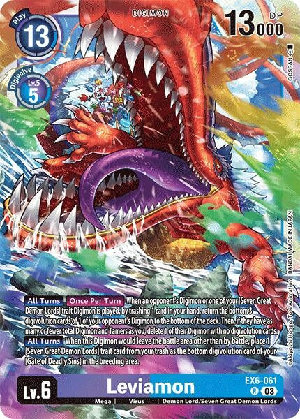 Leviamon (6061) [EX06] - Digimon Card Game Single