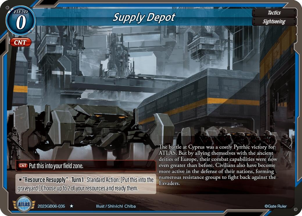 Supply Depot (2023) - Gate Ruler Single