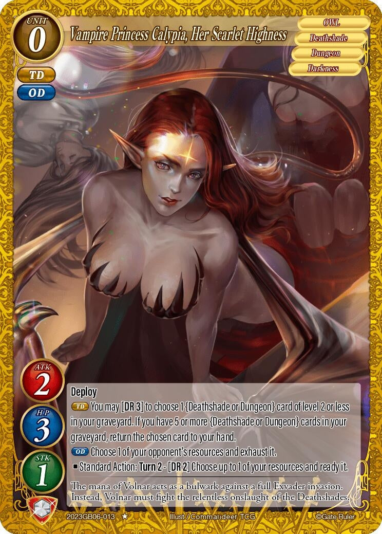 Vampire Princess Calypia Her Scarlet Highness (2023) - Gate Ruler Single