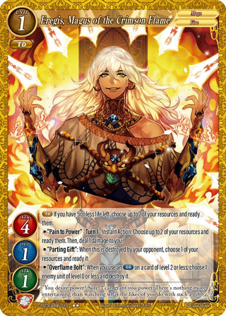 Eregis Magus of the Crimson Flame (2023) - Gate Ruler Single