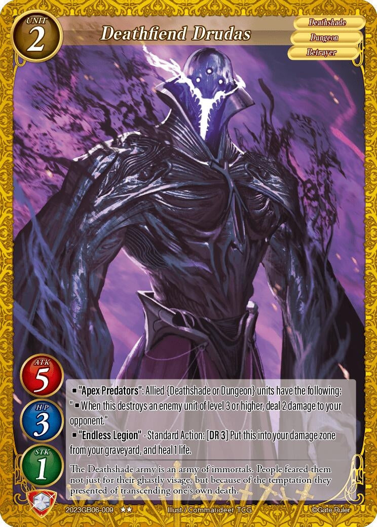 Deathfiend Drudas (2023) - Gate Ruler Single