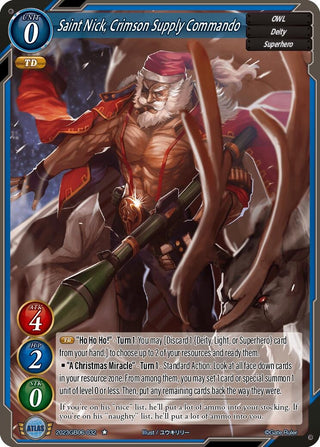 Saint Nick Crimson Supply Commando (2023) - Gate Ruler Single