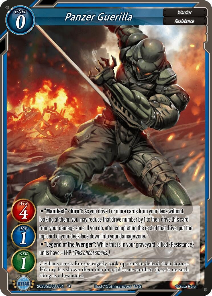 Panzer Guerilla (2023) - Gate Ruler Single