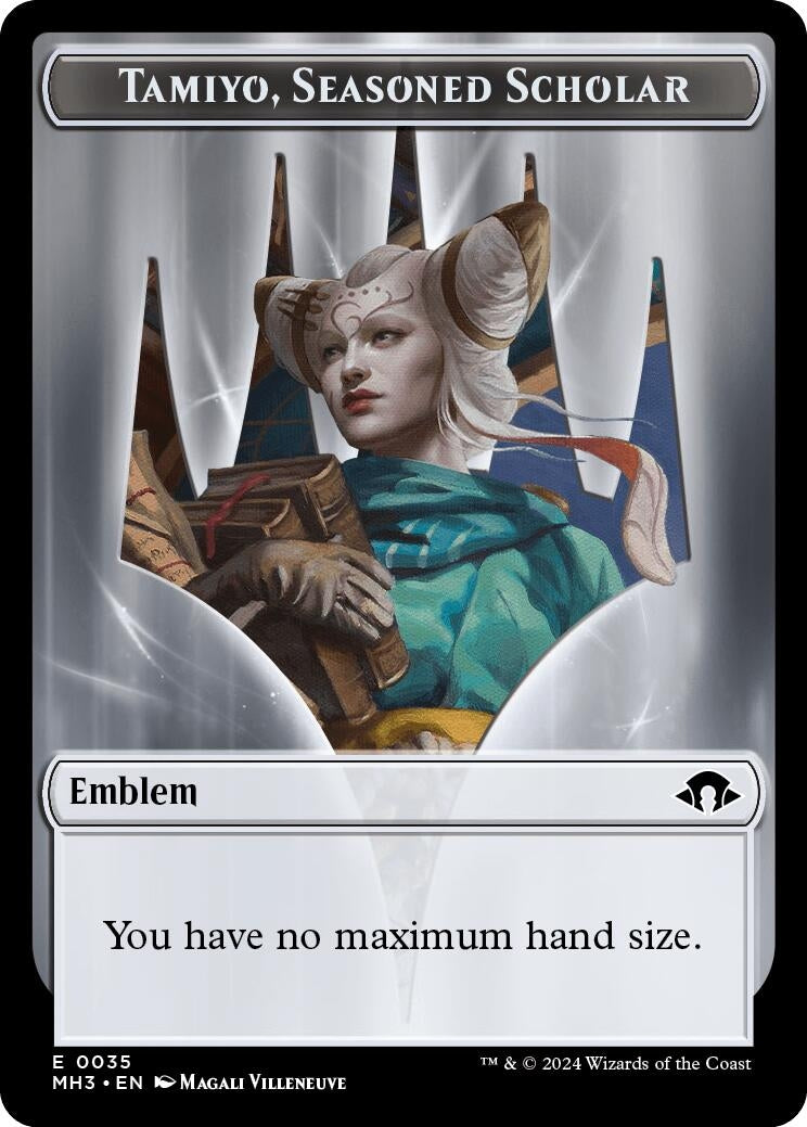 Tamiyo Seasoned Scholar // Energy Reserve Double-Sided Token (0) [MH3] - MTG Single