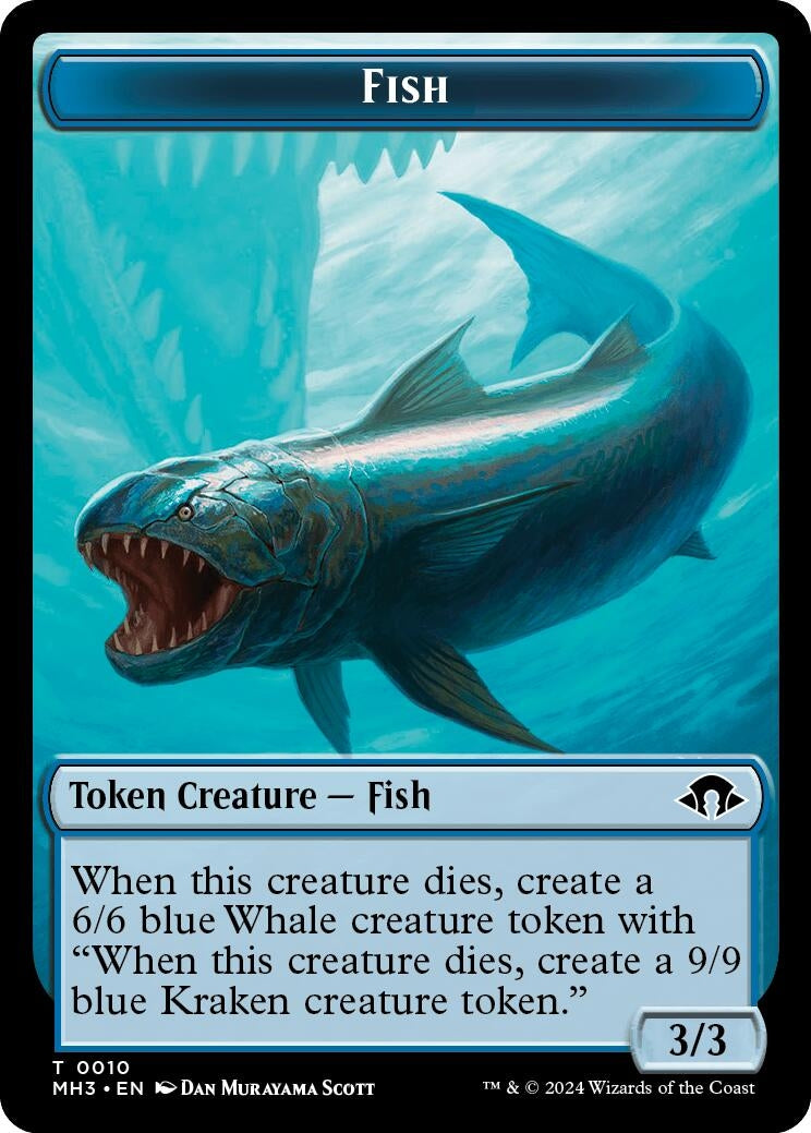 Fish Token (0) [MH3] - MTG Single