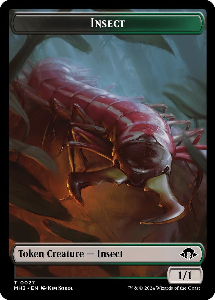 Insect Token (0027) (0) [MH3] - MTG Single
