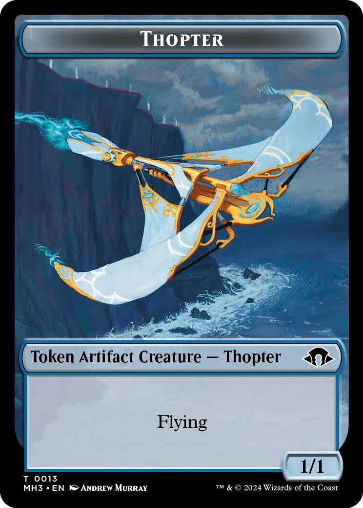 Thopter Token (0) [MH3] - MTG Single