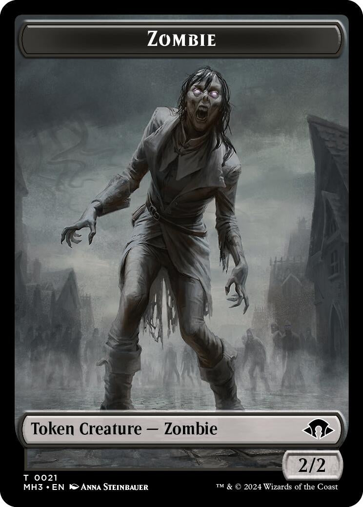 Zombie Token (0) [MH3] - MTG Single
