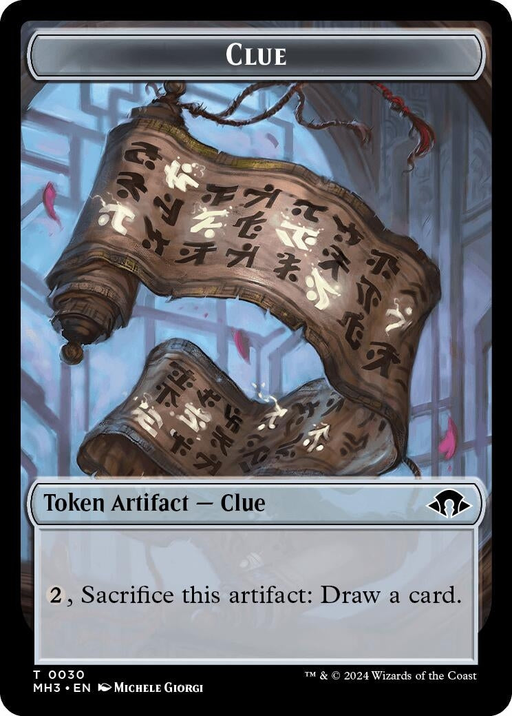 Clue Token (0) [MH3] - MTG Single