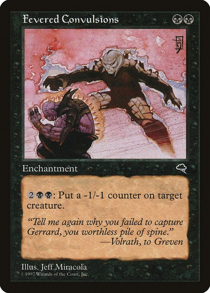 Fevered Convulsions (136) [TMP] - MTG Single