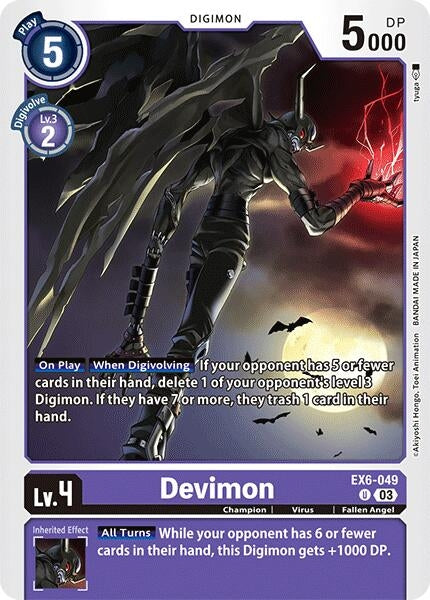 Devimon (6049) [EX06] - Digimon Card Game Single
