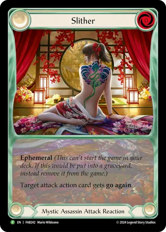 Slither - FAB242 (242) [PR] - Flesh and Blood TCG Single