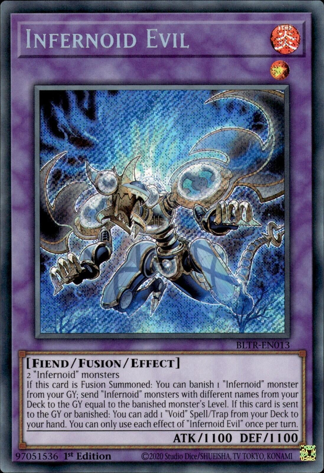 Infernoid Evil (13) (BLTR) - YuGiOh Single