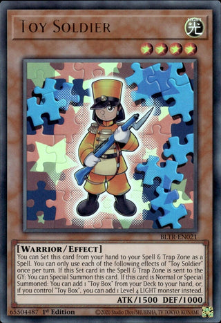 Toy Soldier (21) (BLTR) - YuGiOh Single