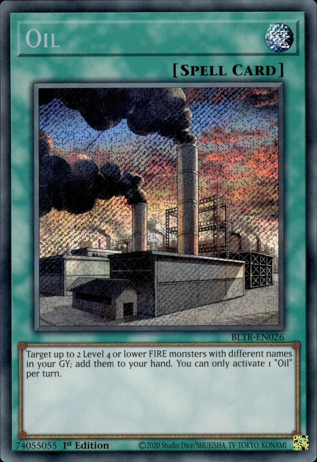 Oil (26) (BLTR) - YuGiOh Single