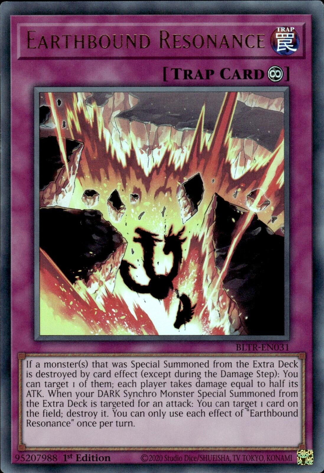 Earthbound Resonance (31) (BLTR) - YuGiOh Single