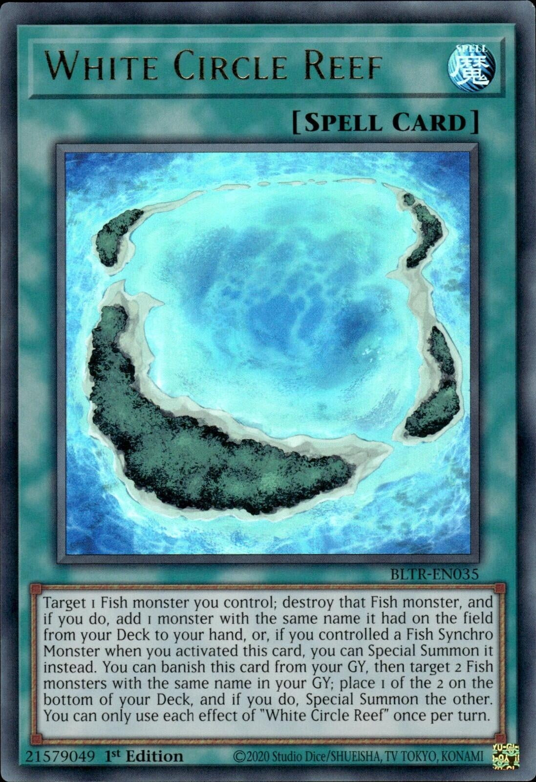 White Circle Reef (35) (BLTR) - YuGiOh Single