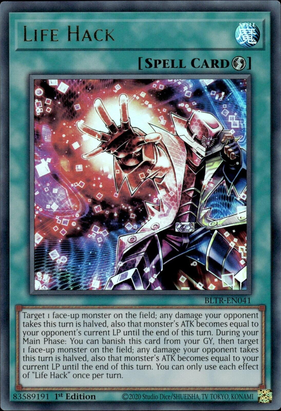 Life Hack (41) (BLTR) - YuGiOh Single