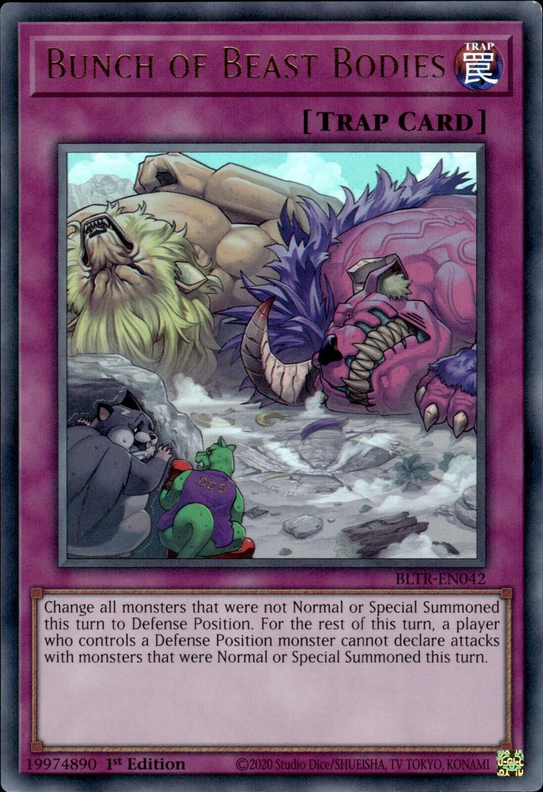 Bunch of Beast Bodies (42) (BLTR) - YuGiOh Single