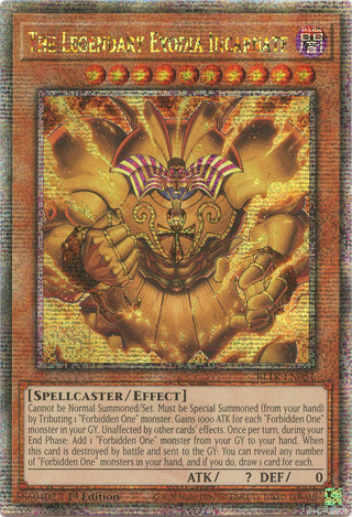 The Legendary Exodia Incarnate (Quarter Century Secret Rare) (51) (BLTR) - YuGiOh Single