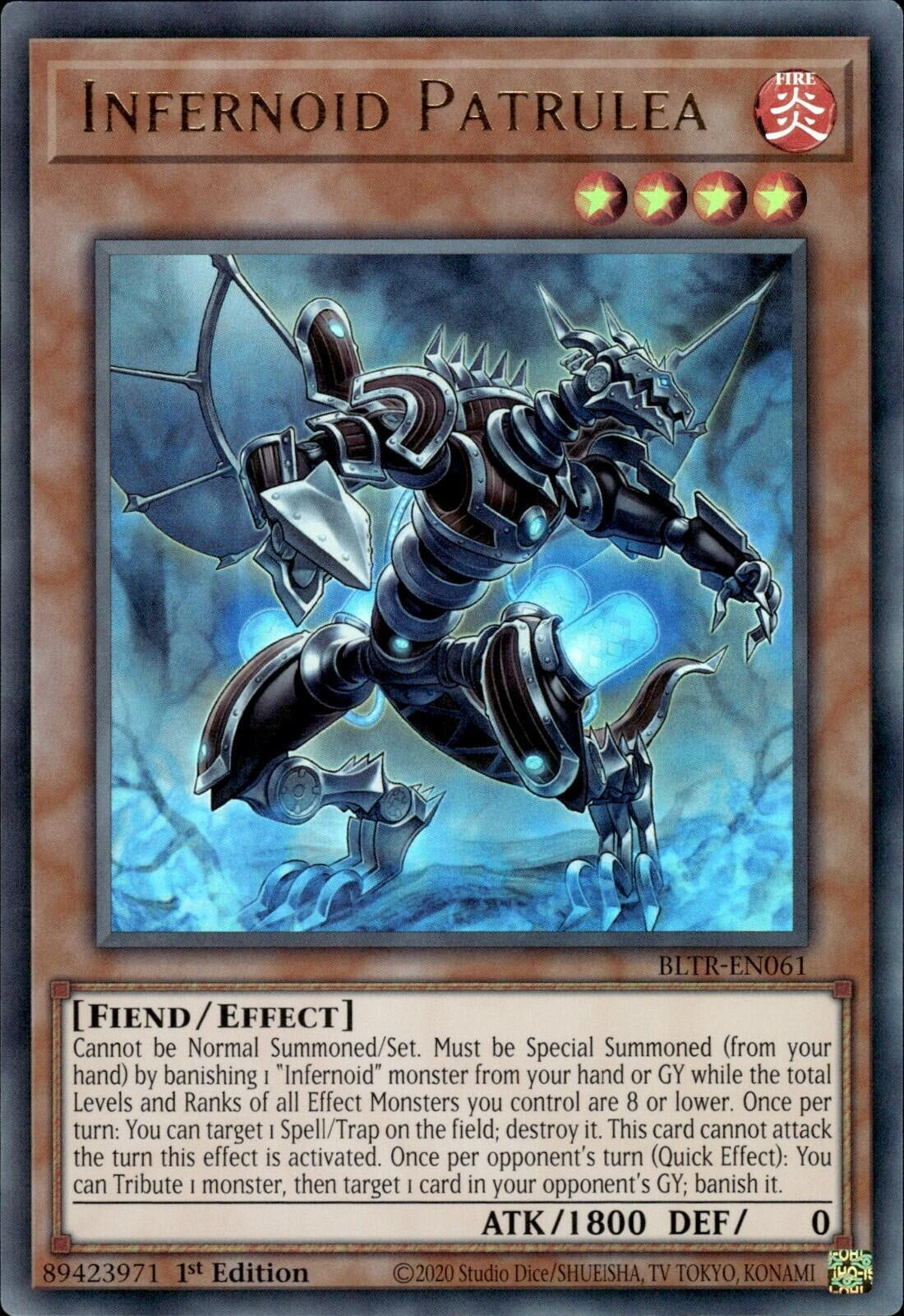 Infernoid Patrulea (61) (BLTR) - YuGiOh Single