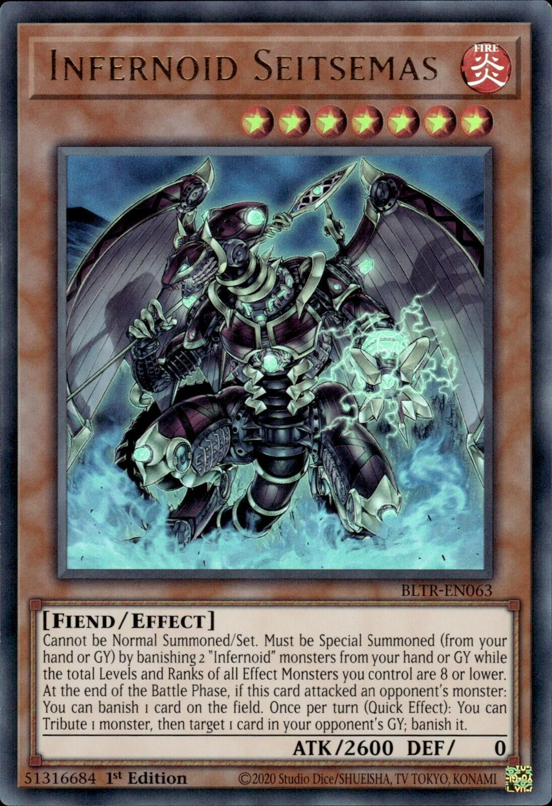 Infernoid Seitsemas (63) (BLTR) - YuGiOh Single