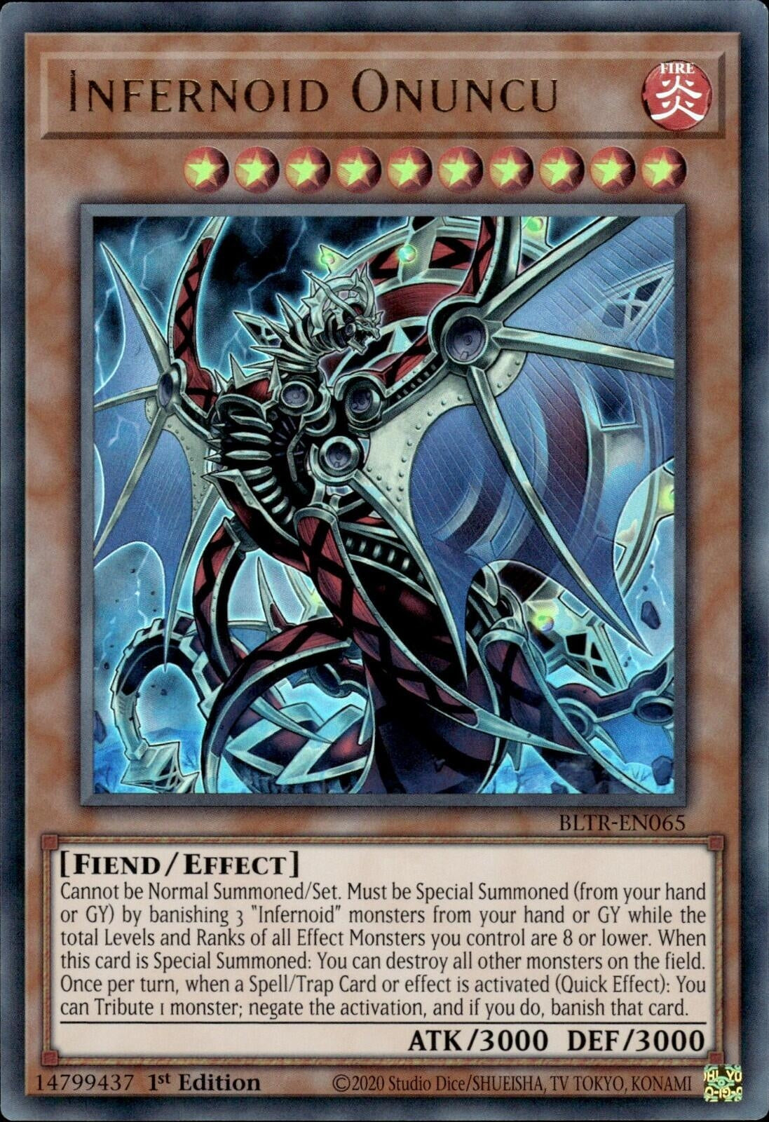 Infernoid Onuncu (65) (BLTR) - YuGiOh Single