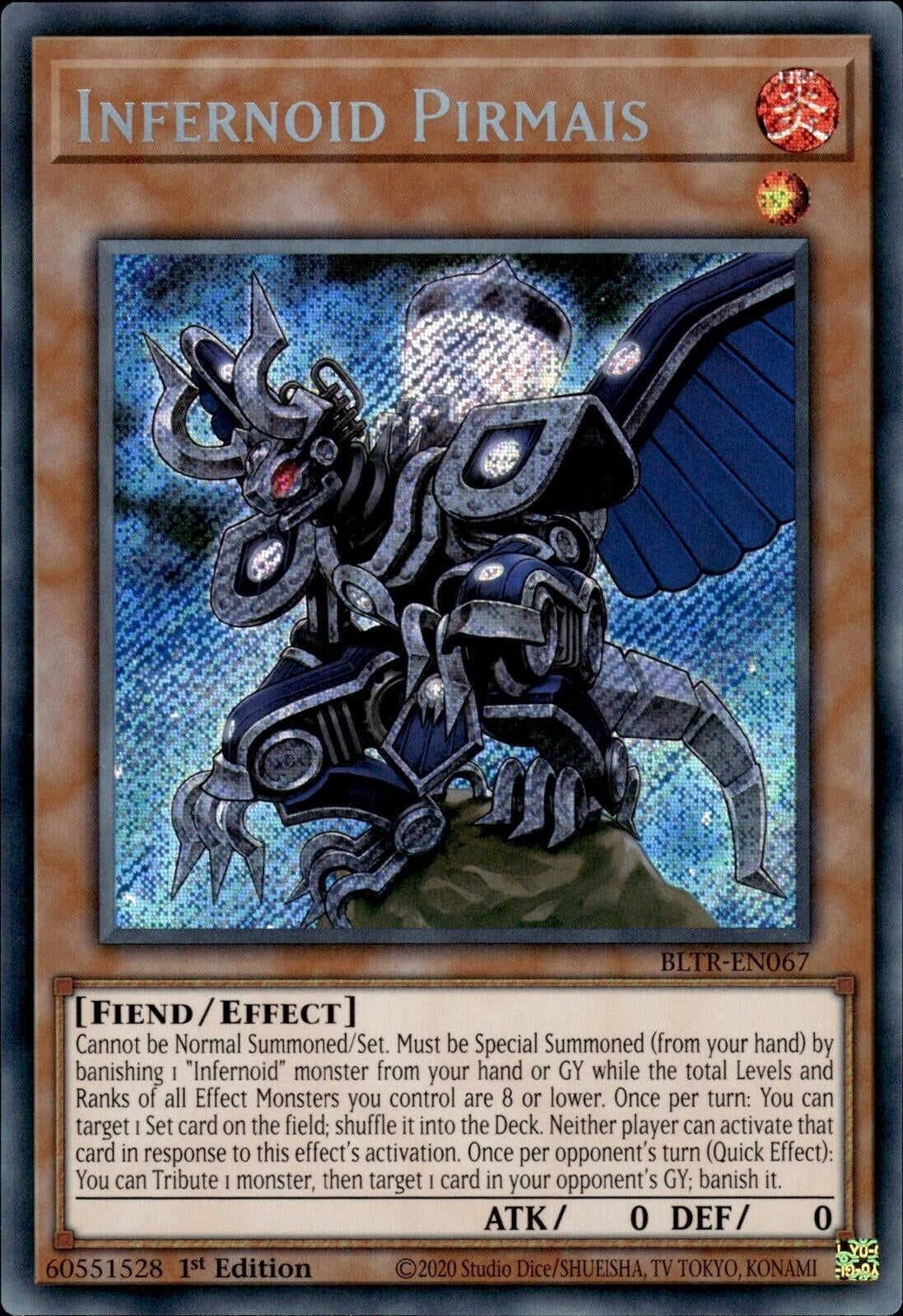 Infernoid Pirmais (67) (BLTR) - YuGiOh Single